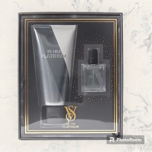 Victoria secrets mini eau perfume and lotion for men